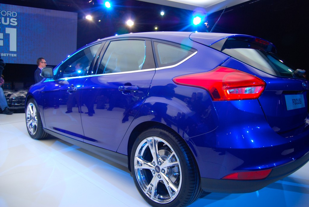 2014 Ford Focus rear and side