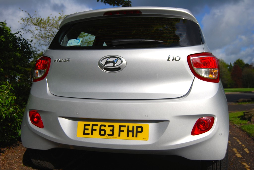 Hyundai i10 rear