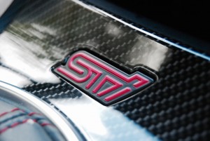 Subaru WRX STI badge