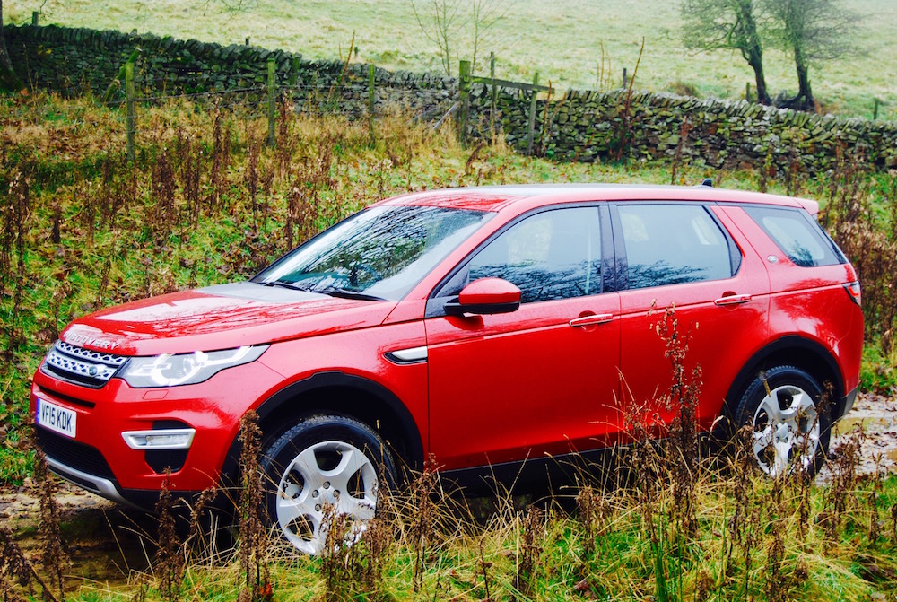 Discovery Sport side red