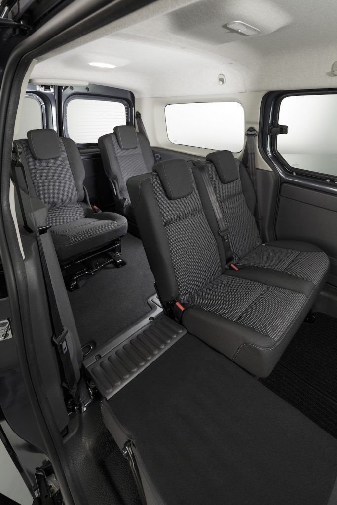 Mercedes Benz Citan Tourer third row seats