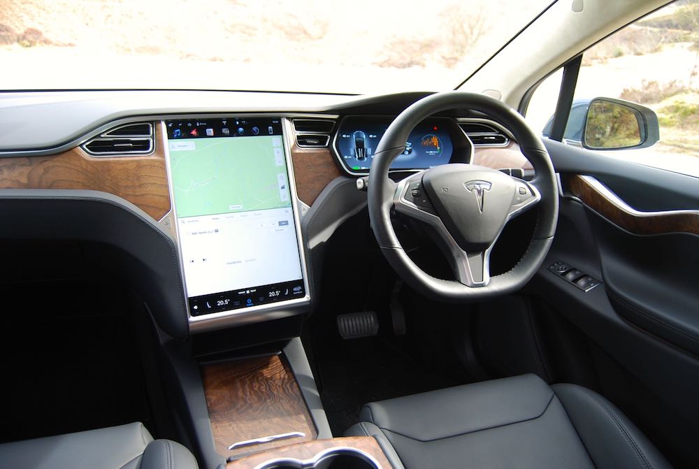 Tesla Model X interior