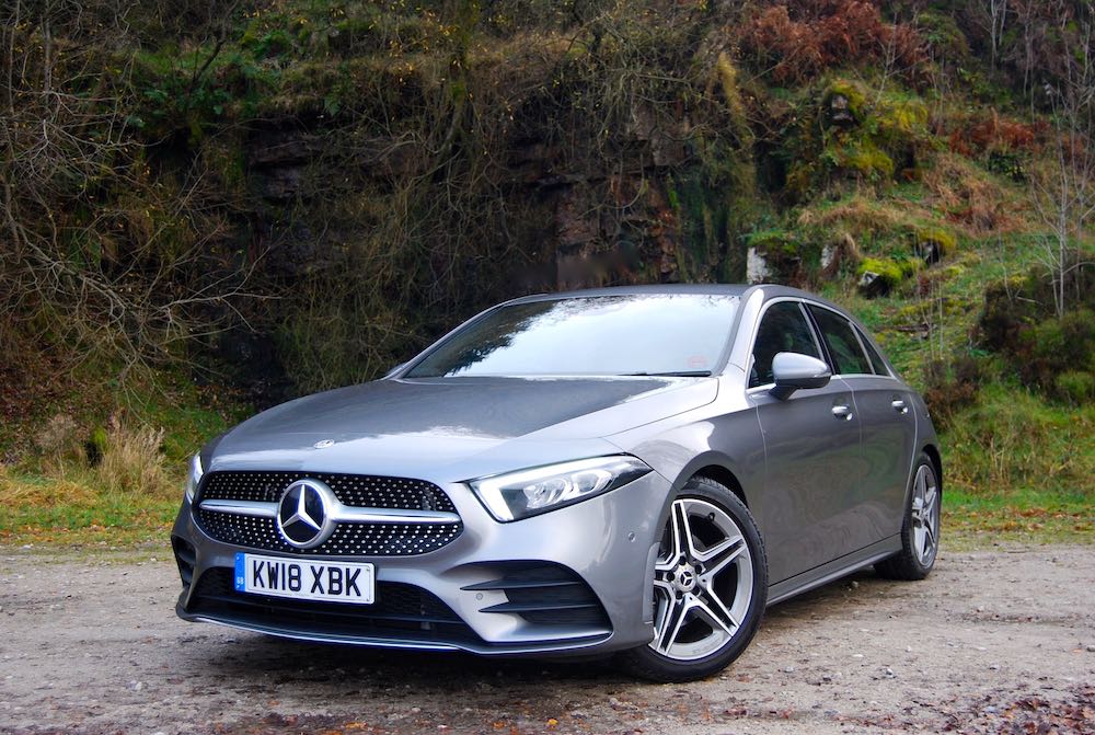 2019 mercedes benz a class review roadtest grey front side