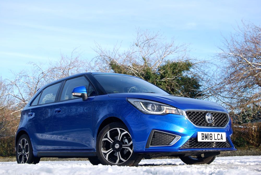 new 2018 mg3 blue front side low review roadtest