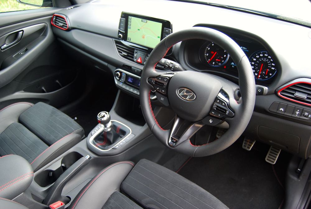 hyundai i30 fastback n interior cabin review roadtest