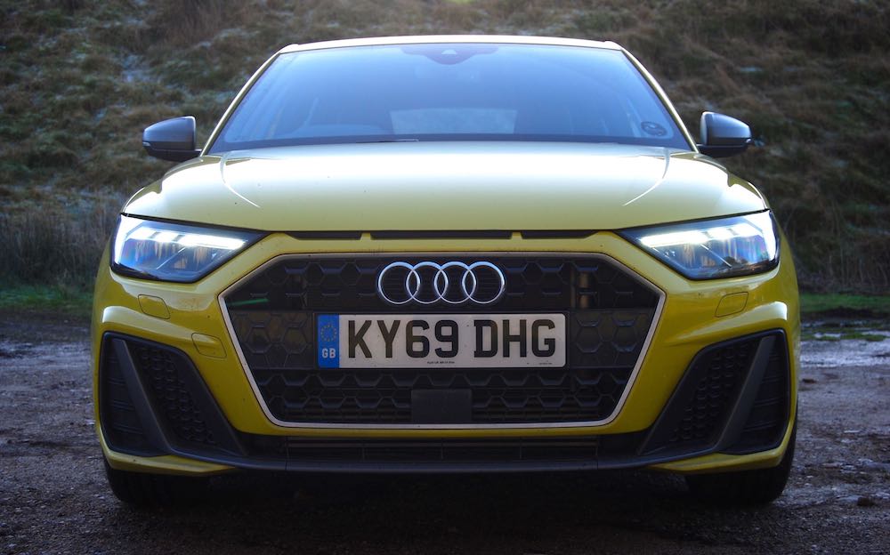 2020 audi a1 sportback yellow front review roadtest