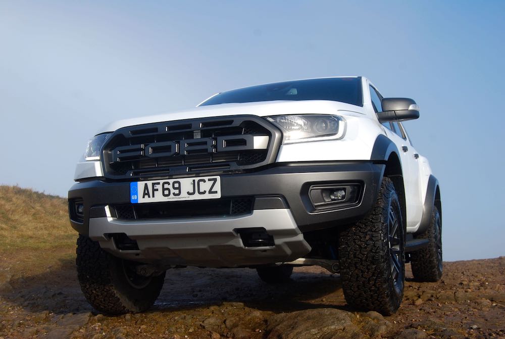 2020 ford ranger raptor front white review roadtest