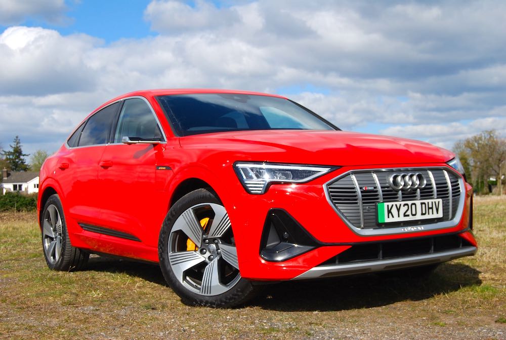 Audi e tron on sale sportback 55 review